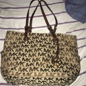 GOOD CONDITION MK brown bag